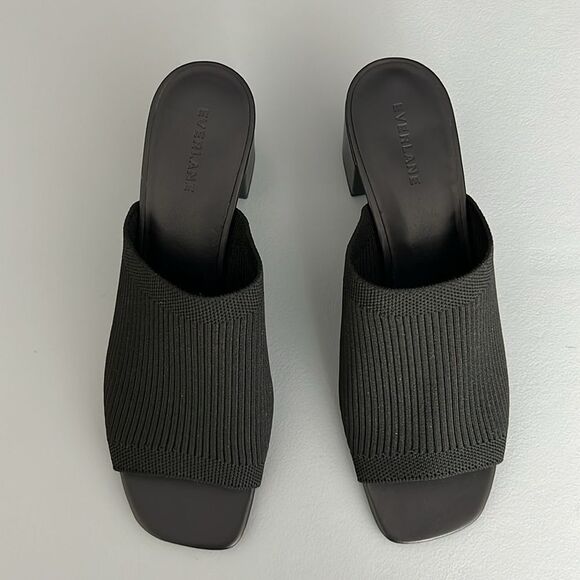 New Everlane The Glove Mule in ReKnit Black Size 11 - Picture 4 of 12